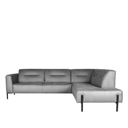 LABEL51 Bank Napoli - Grijs - Microfiber