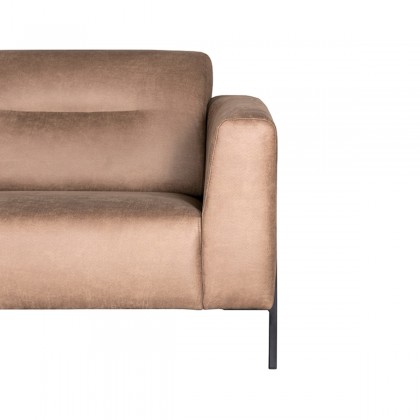 LABEL51 Bank Napoli - Taupe - Microfiber