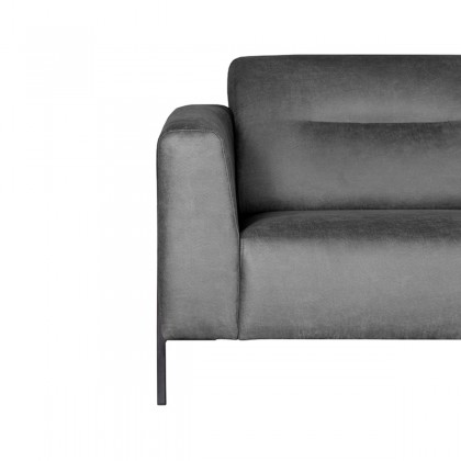 LABEL51 Bank Napoli - Antraciet - Microfiber