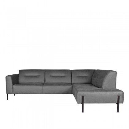 LABEL51 Bank Napoli - Antraciet - Microfiber