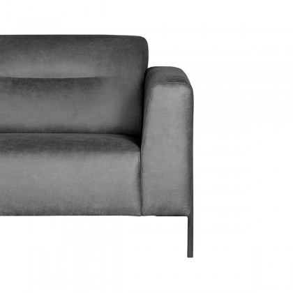 LABEL51 Bank Napoli - Antraciet - Microfiber