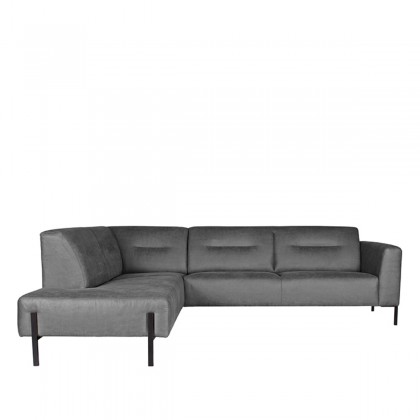 LABEL51 Bank Napoli - Antraciet - Microfiber