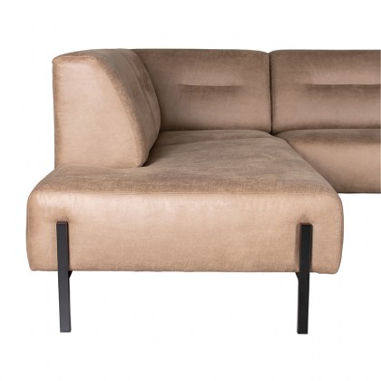 LABEL51 Bank Napoli - Taupe - Micro Suede