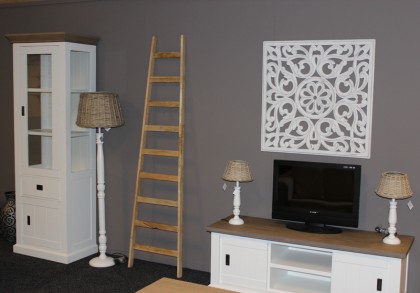 LABEL51 Tafellamp Toulouse - Wit - Hout