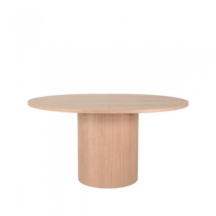 LABEL51 Eetkamertafel Oliva - Naturel - Eiken - 150-200 cm - Uitschuifbaar