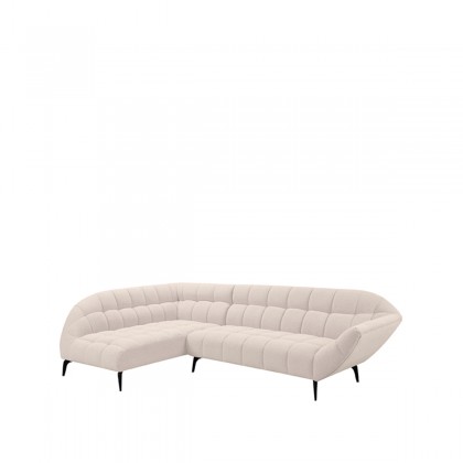 LABEL51 Hoekbank Sorisso - Naturel - Boucle - Links