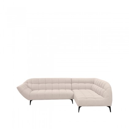 LABEL51 Hoekbank Sorisso - Naturel - Boucle - Rechts