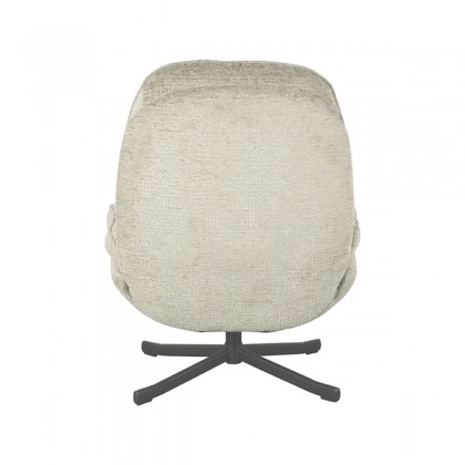 LABEL51 Fauteuil Noel - Beige - Stof