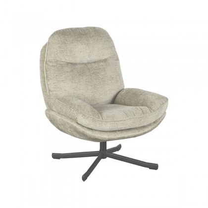 LABEL51 Fauteuil Noel - Beige - Stof