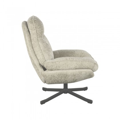 LABEL51 Fauteuil Noel - Beige - Stof