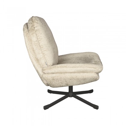 LABEL51 Fauteuil Noel - Beige - Stof