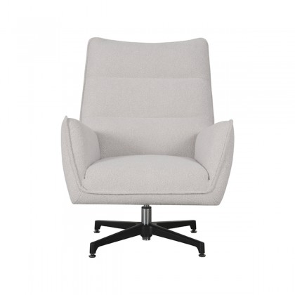 LABEL51 Fauteuil Rodia - Naturel - Boucle