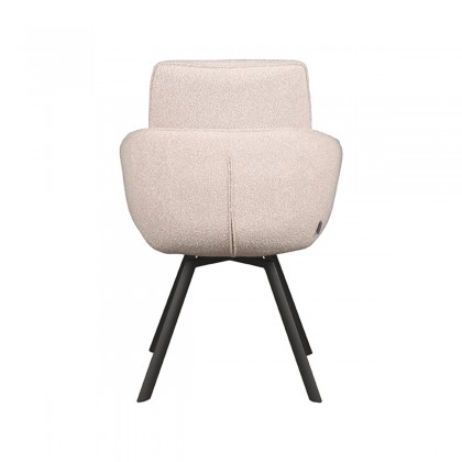 LABEL51 Eetkamerstoel Beauty - Naturel - Boucle