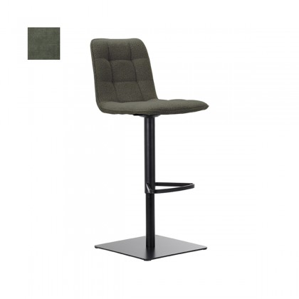 LABEL51 Barkruk Juul - Hunter - Velours - Gaslift