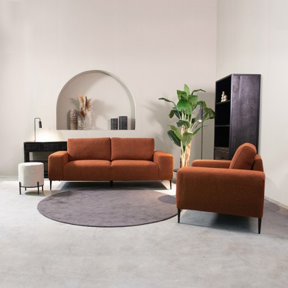 LABEL51 Bank Ferraro - Rust - Boucle - 3-Zits