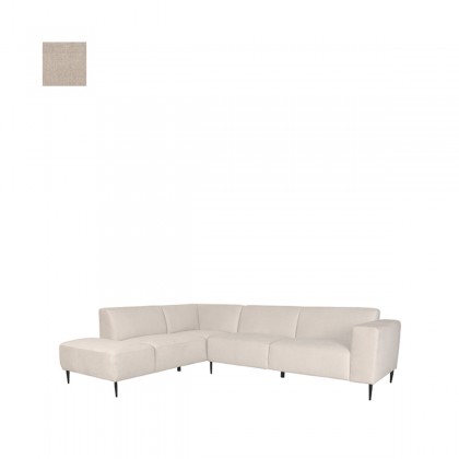 LABEL51 Hoekbank Eden - Naturel - Elite - Links