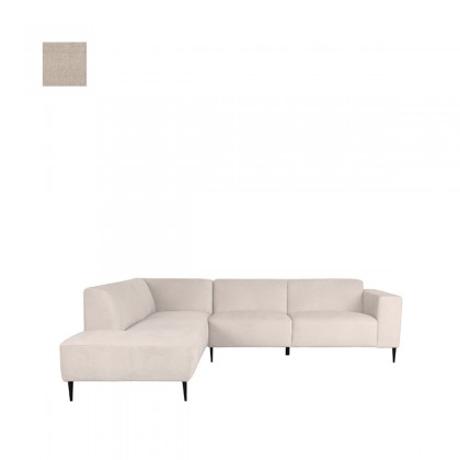 LABEL51 Hoekbank Eden - Naturel - Elite - Links