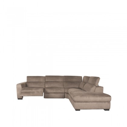 LABEL51 Hoekbank Livordo - Taupe - Cosmo - Rechts