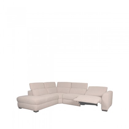 LABEL51 Hoekbank Livordo - Naturel - Boucle - Links