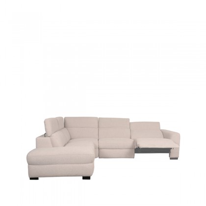 LABEL51 Hoekbank Livordo - Naturel - Boucle - Links