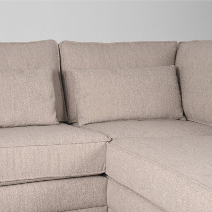 LABEL51 Hoekbank Novano - Naturel - Boucle - Rechts