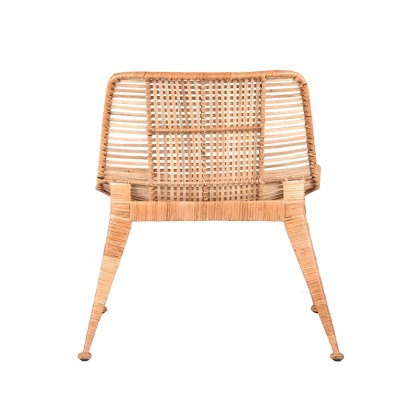 LABEL51 Fauteuil Rex - Naturel - Rotan