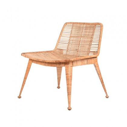 LABEL51 Fauteuil Rex - Naturel - Rotan