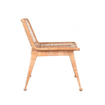 LABEL51 Fauteuil Rex - Naturel - Rotan