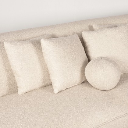 LABEL51 Bank Salo - Beige - Boucle - 3-Zits