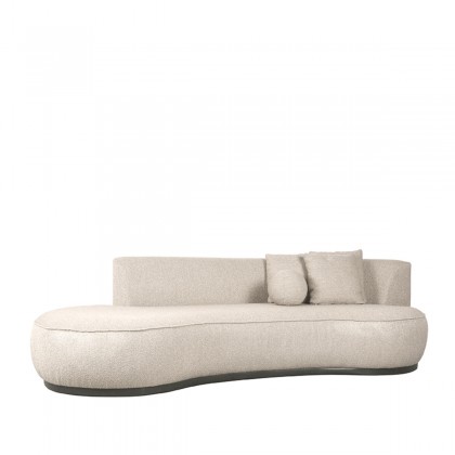 LABEL51 Bank Salo - Beige - Boucle - 3-Zits