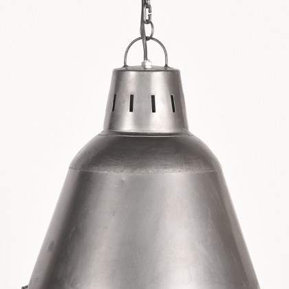LABEL51 Hanglamp Gaas - Grijs - Metaal - L