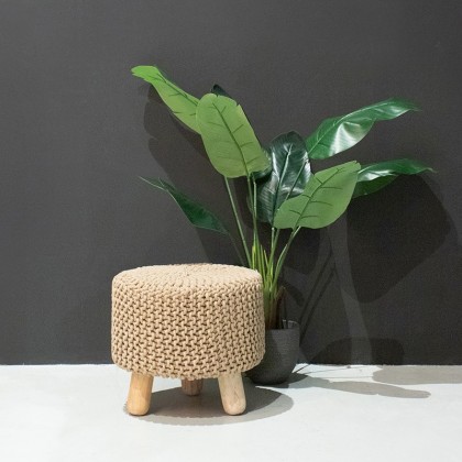 LABEL51 Kruk Kota - Naturel - Katoen