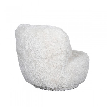 LABEL51 Fauteuil Doodle - Crème - Fluffy