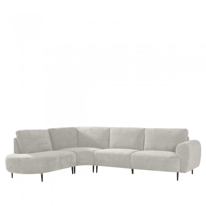 LABEL51 Hoekbank Milano - Naturel - Elite - Links