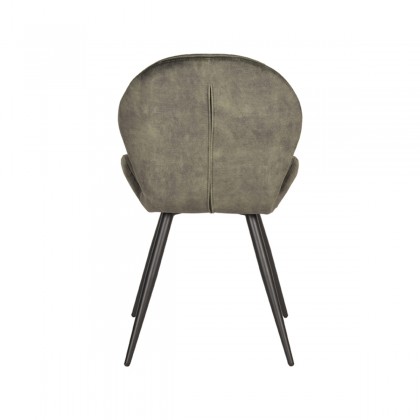 LABEL51 Eetkamerstoel Sil - Hunter - Velours