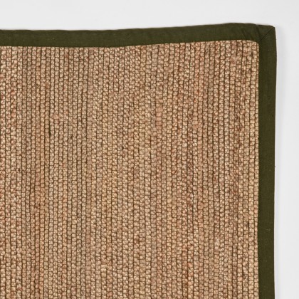 LABEL51 Vloerkleden Jute - Army green - Jute - 140x160 Cm