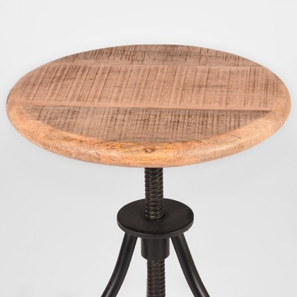 LABEL51 Kruk Jaipur - Zwart - Mangohout