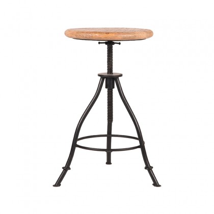 LABEL51 Kruk Jaipur - Zwart - Mangohout