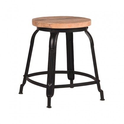 LABEL51 Kruk Delhi - Zwart - Mangohout