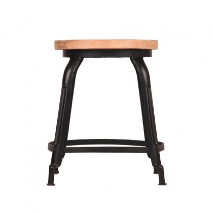 LABEL51 Kruk Delhi - Zwart - Mangohout