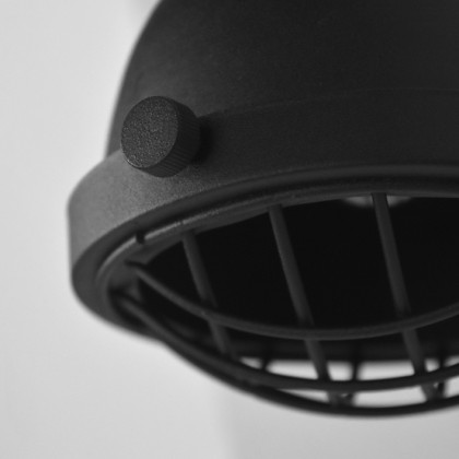 LABEL51 Wandlamp Cas - Zwart - Metaal - M