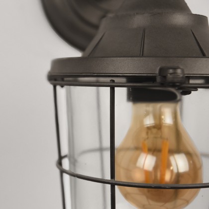 LABEL51 Wandlamp Seal - Burned Steel - Metaal