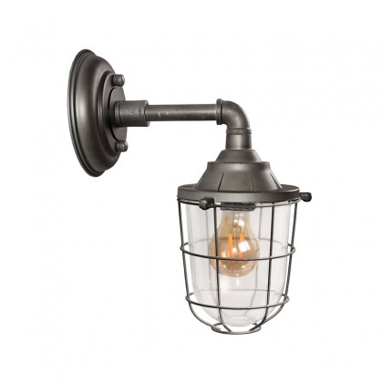 LABEL51 Wandlamp Seal - Burned Steel - Metaal