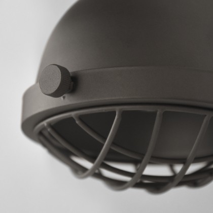 LABEL51 Wandlamp Cas - Grijs - Metaal - L