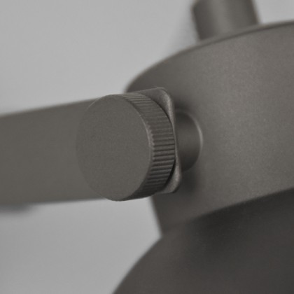 LABEL51 Wandlamp Cas - Grijs - Metaal - L