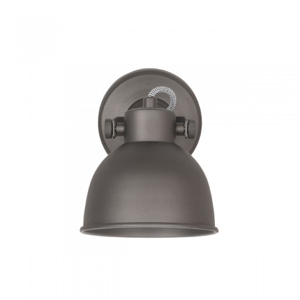 LABEL51 Wandlamp Bow - Burned Steel - Metaal - L