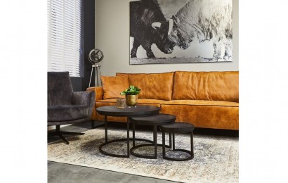 Denver salontafel set van 3 Black