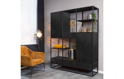 Denver Vakkenkast XXL Black