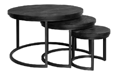 New York salontafel l Triole All Black