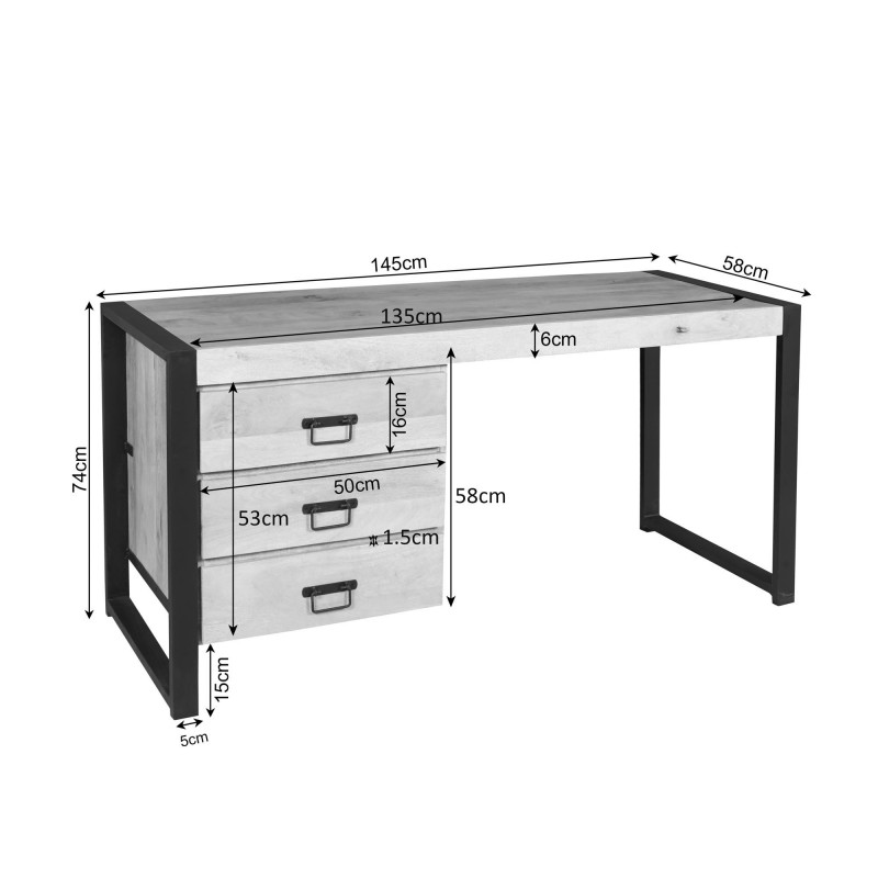 Britt bureau mangohout